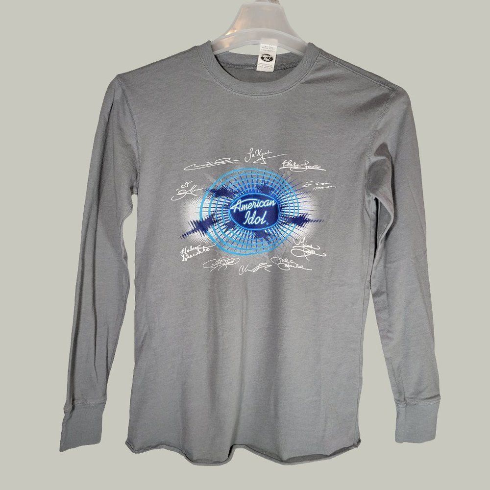 American Idol Long Sleeve Tshirt Kelloggs Size Youth Large